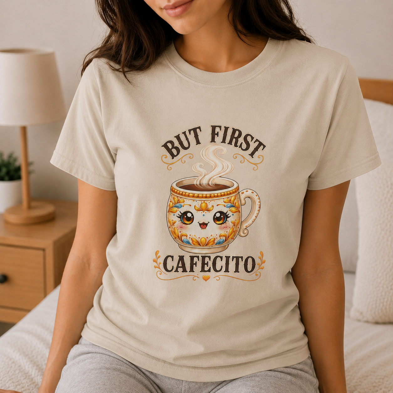 But First Cafecito Cute Coffee Mug T-Shirt