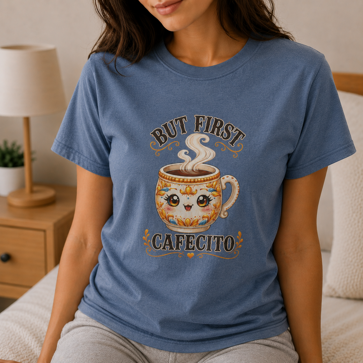 But First Cafecito Cute Coffee Mug T-Shirt