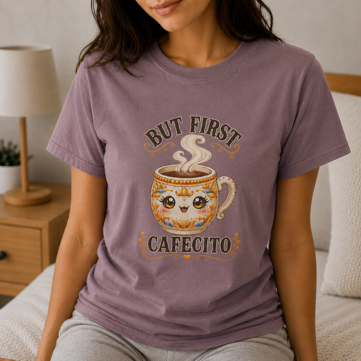 But First Cafecito Cute Coffee Mug T-Shirt