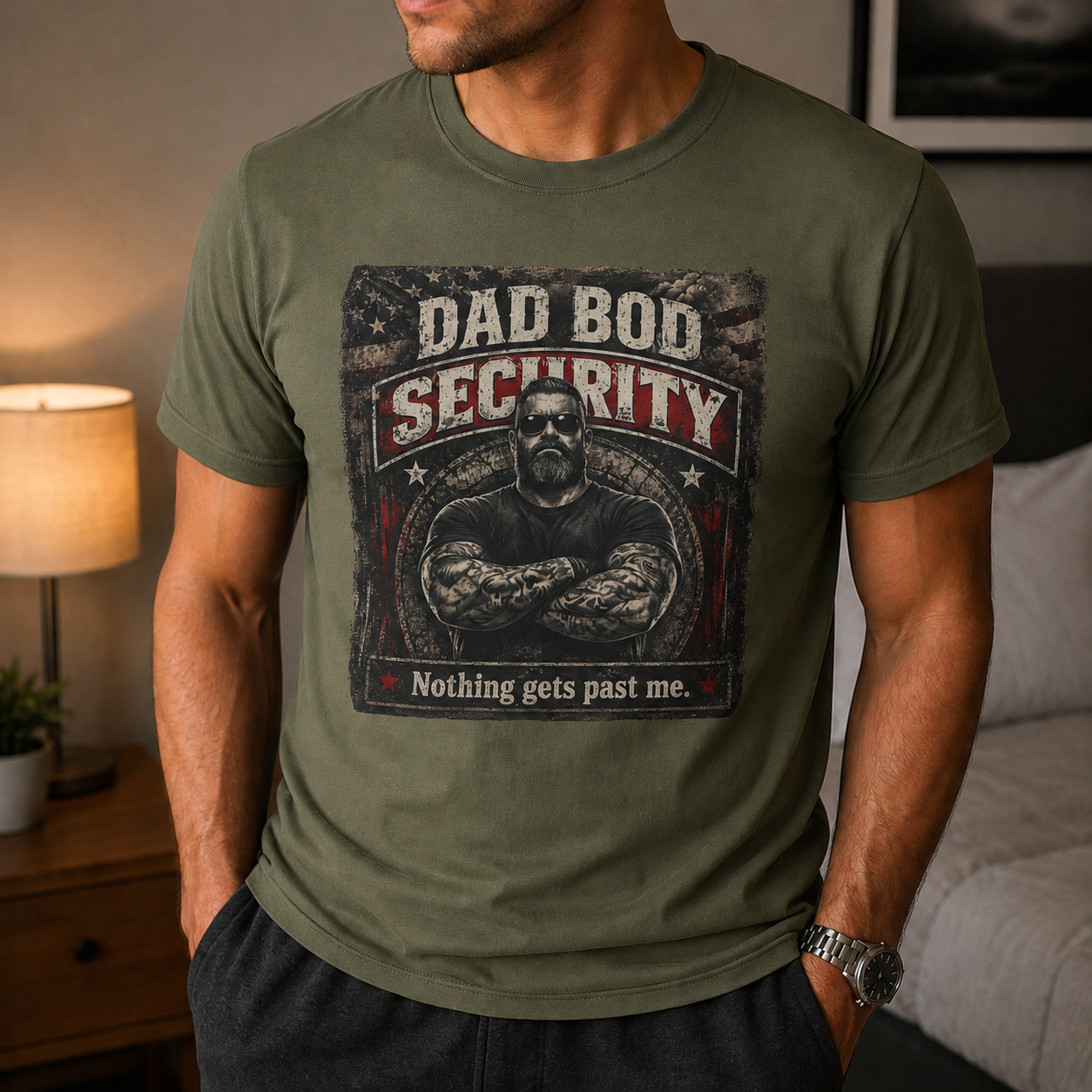 Dad Bod Security T-Shirt