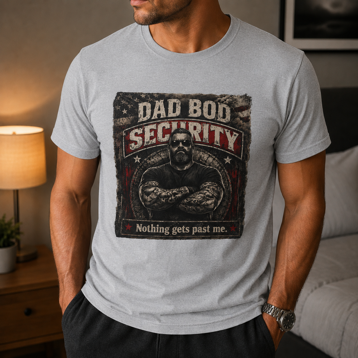 Dad Bod Security T-Shirt