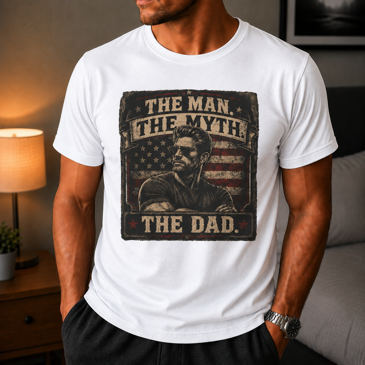 The Man The Myth The Dad T-Shirt- Father's Day Gift