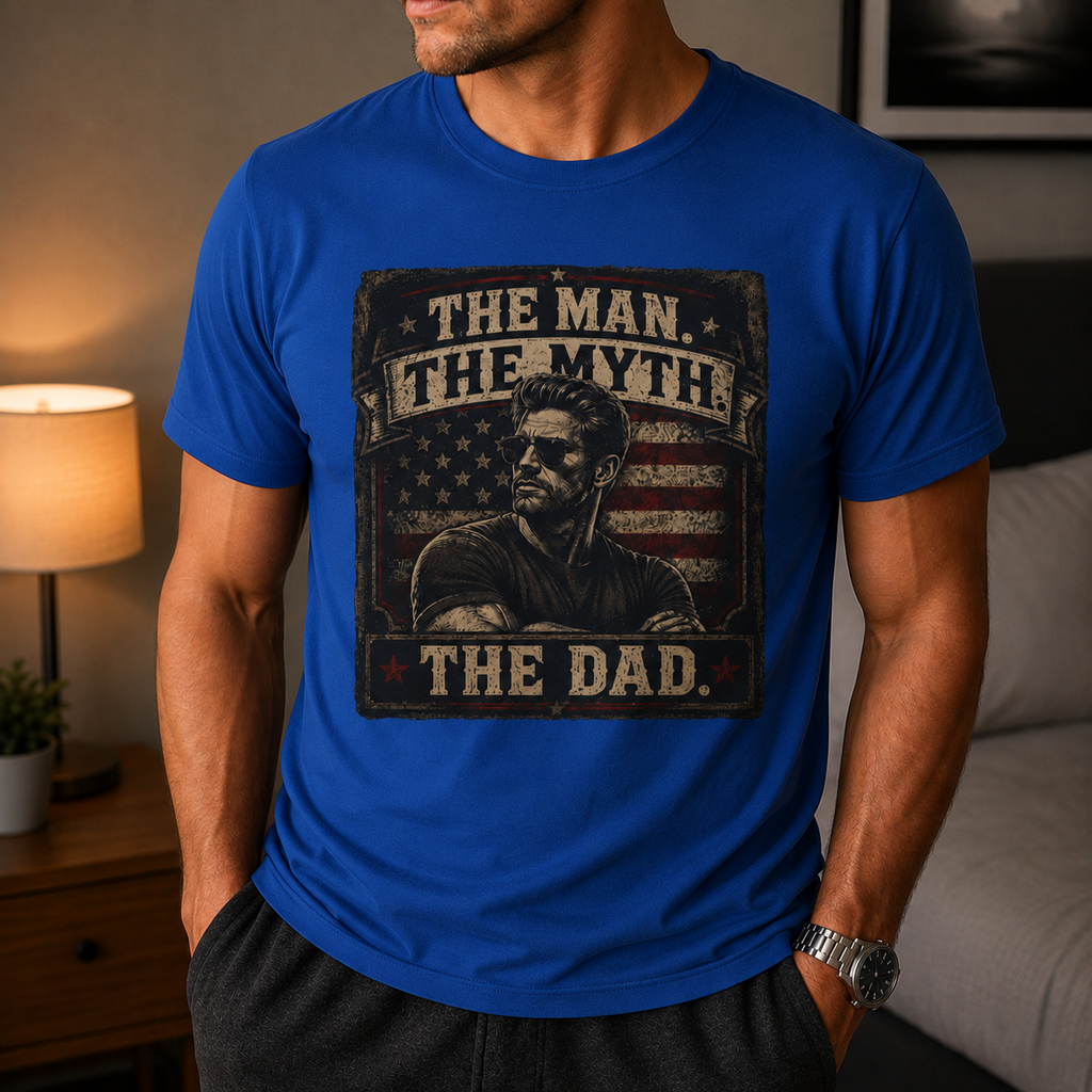 The Man The Myth The Dad T-Shirt- Father's Day Gift