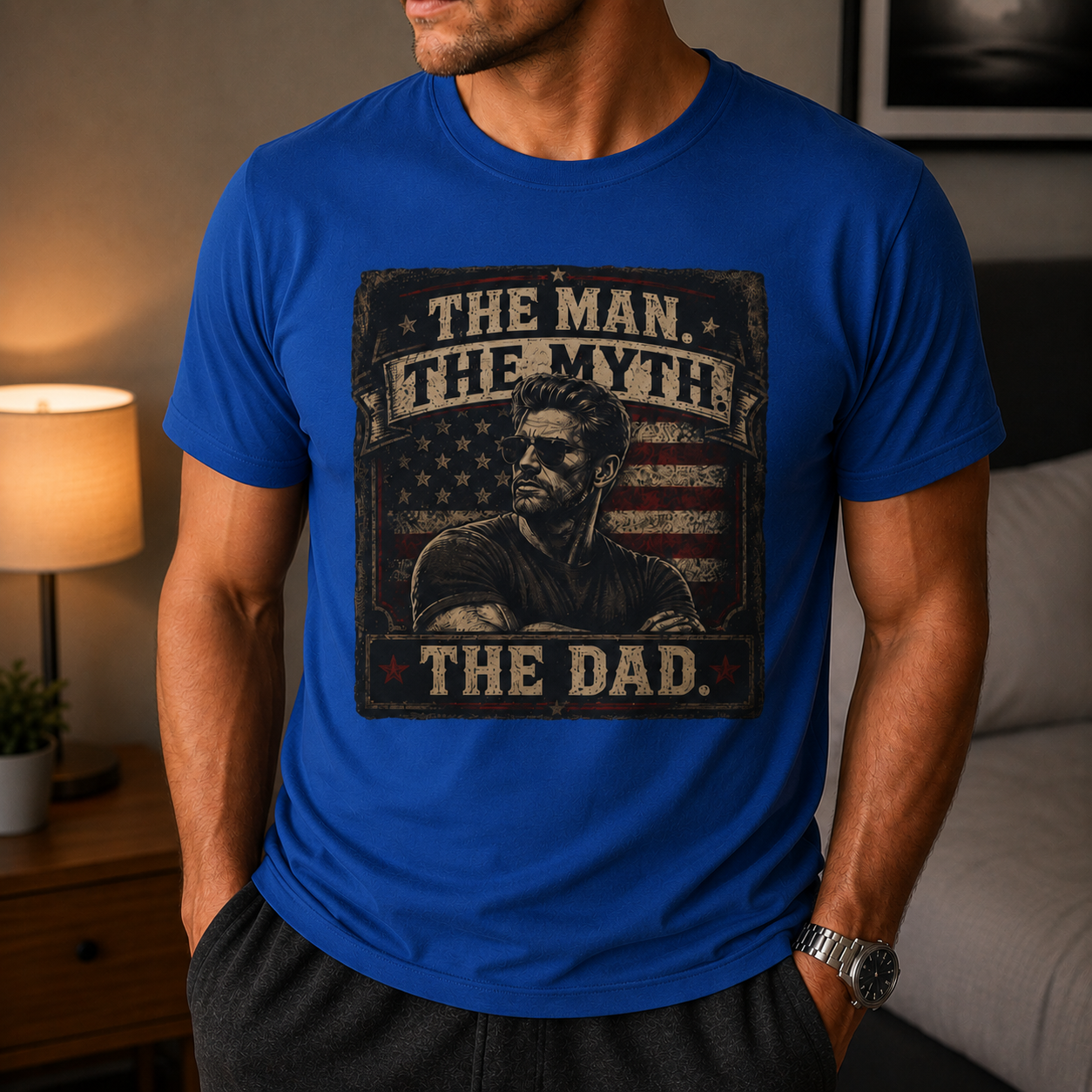 The Man The Myth The Dad T-Shirt- Father's Day Gift