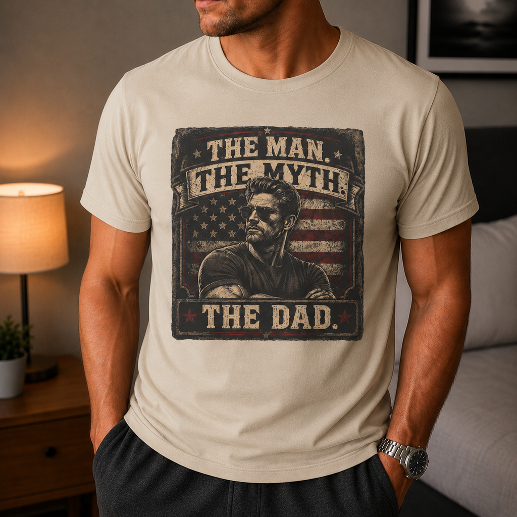 The Man The Myth The Dad T-Shirt- Father's Day Gift