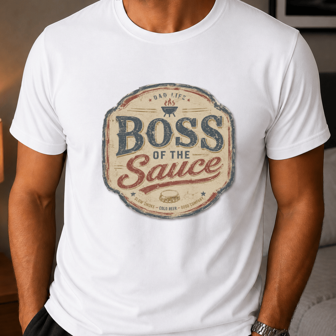Boss of the Sauce Dad T-Shirt