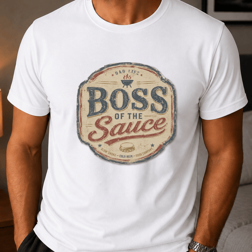 Boss of the Sauce Dad T-Shirt