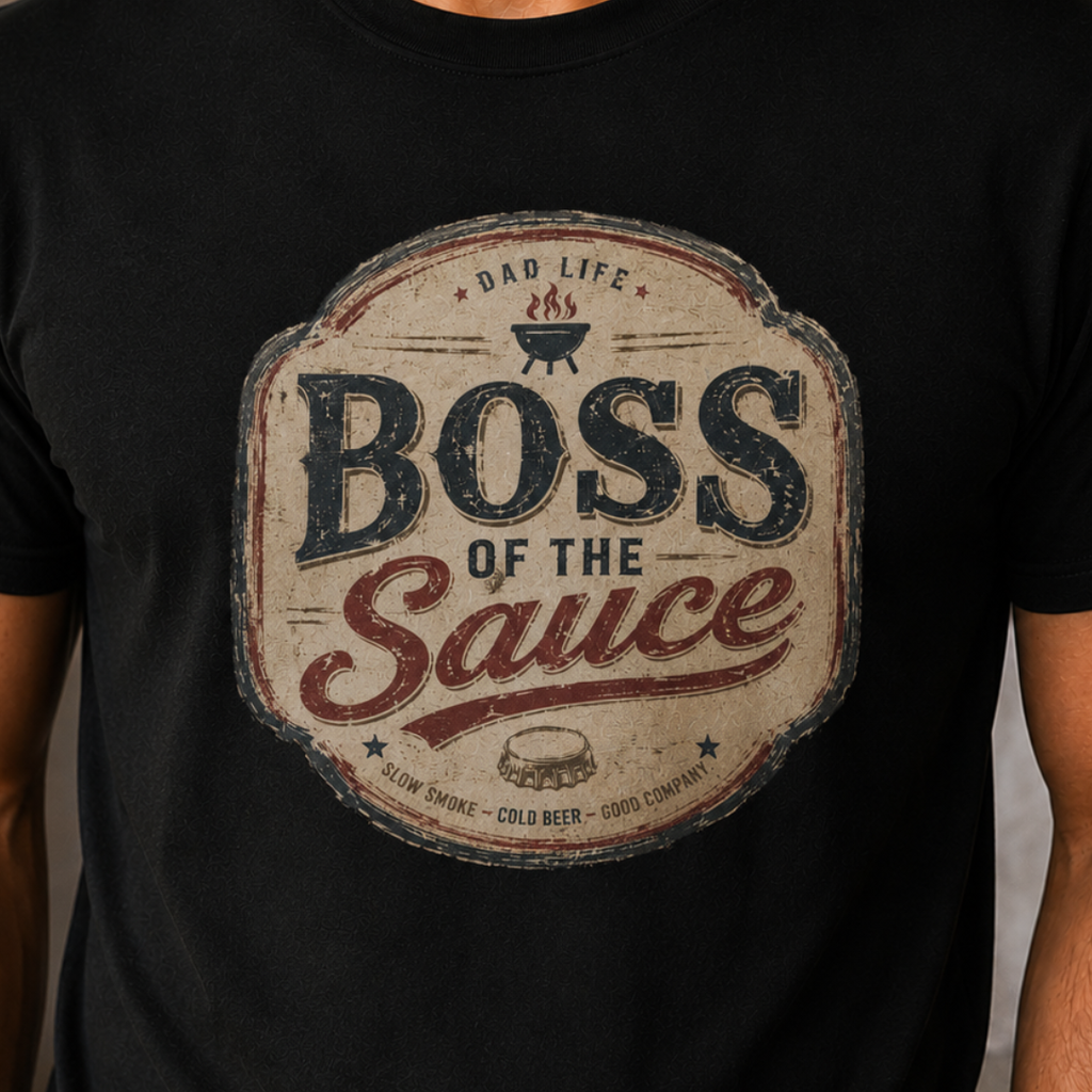 Boss of the Sauce Dad T-Shirt