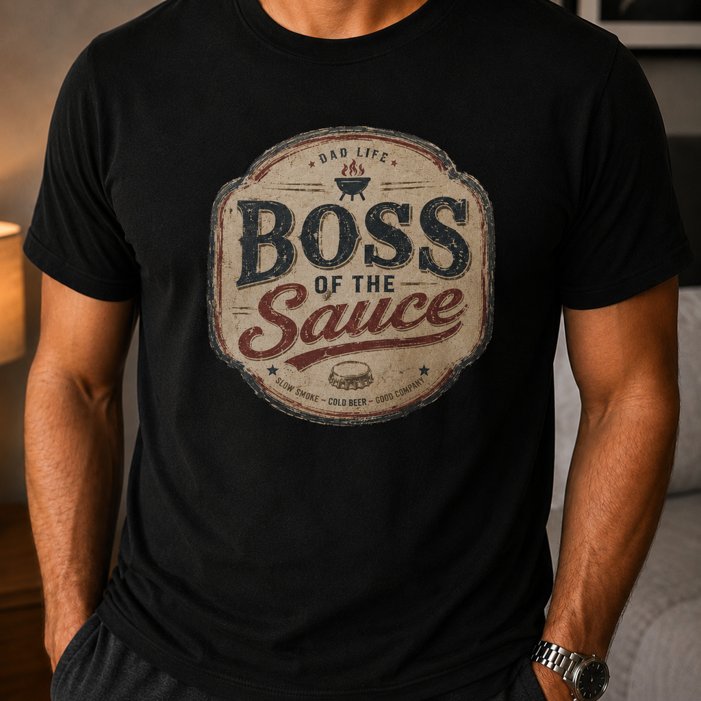 Boss of the Sauce Dad T-Shirt
