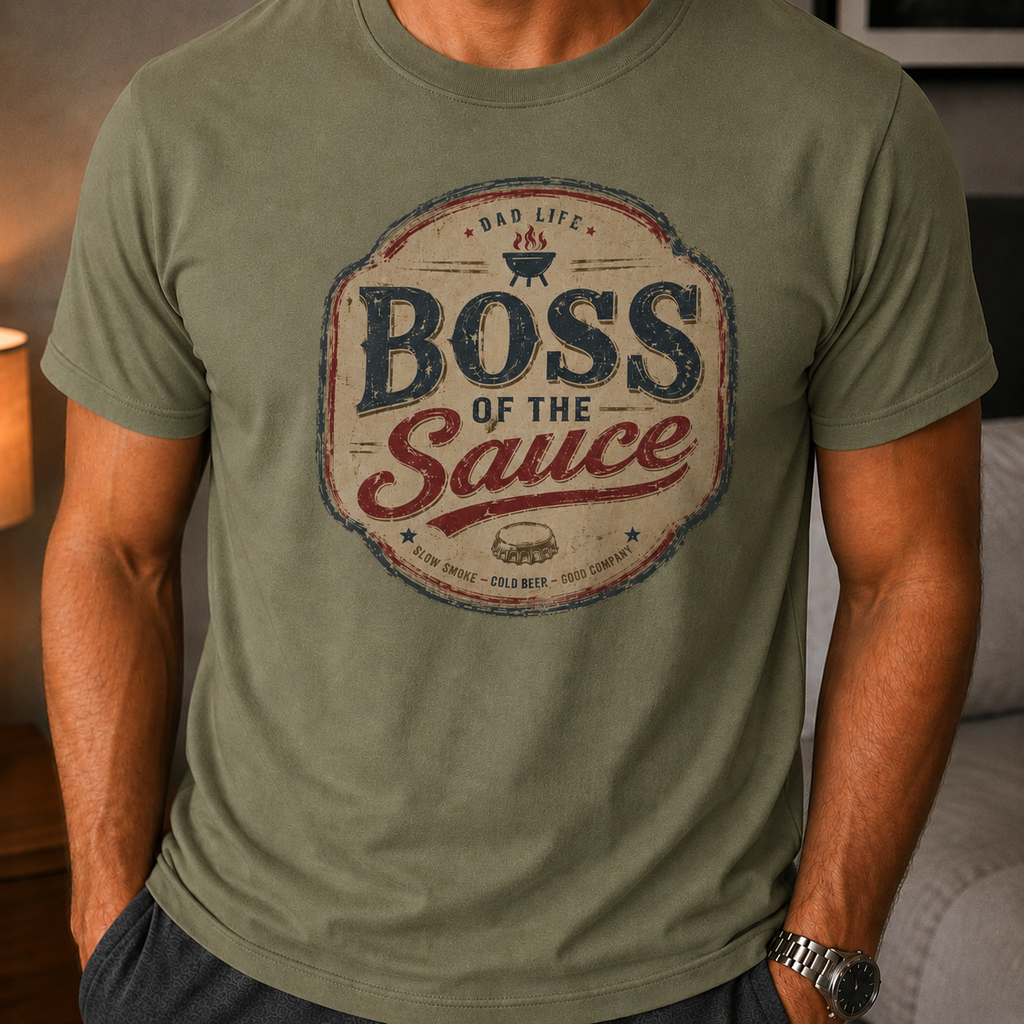 Boss of the Sauce Dad T-Shirt