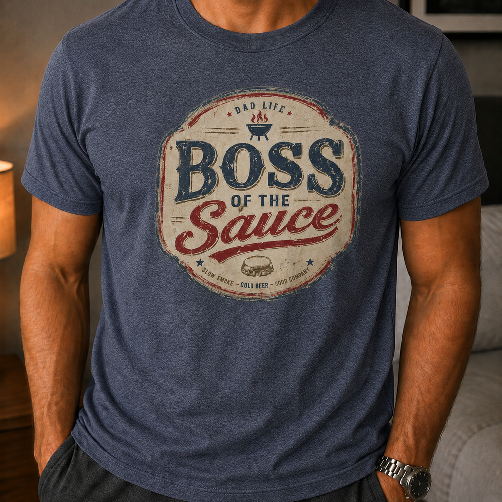 Boss of the Sauce Dad T-Shirt