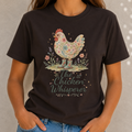 Floral Chicken Whisperer T-Shirt