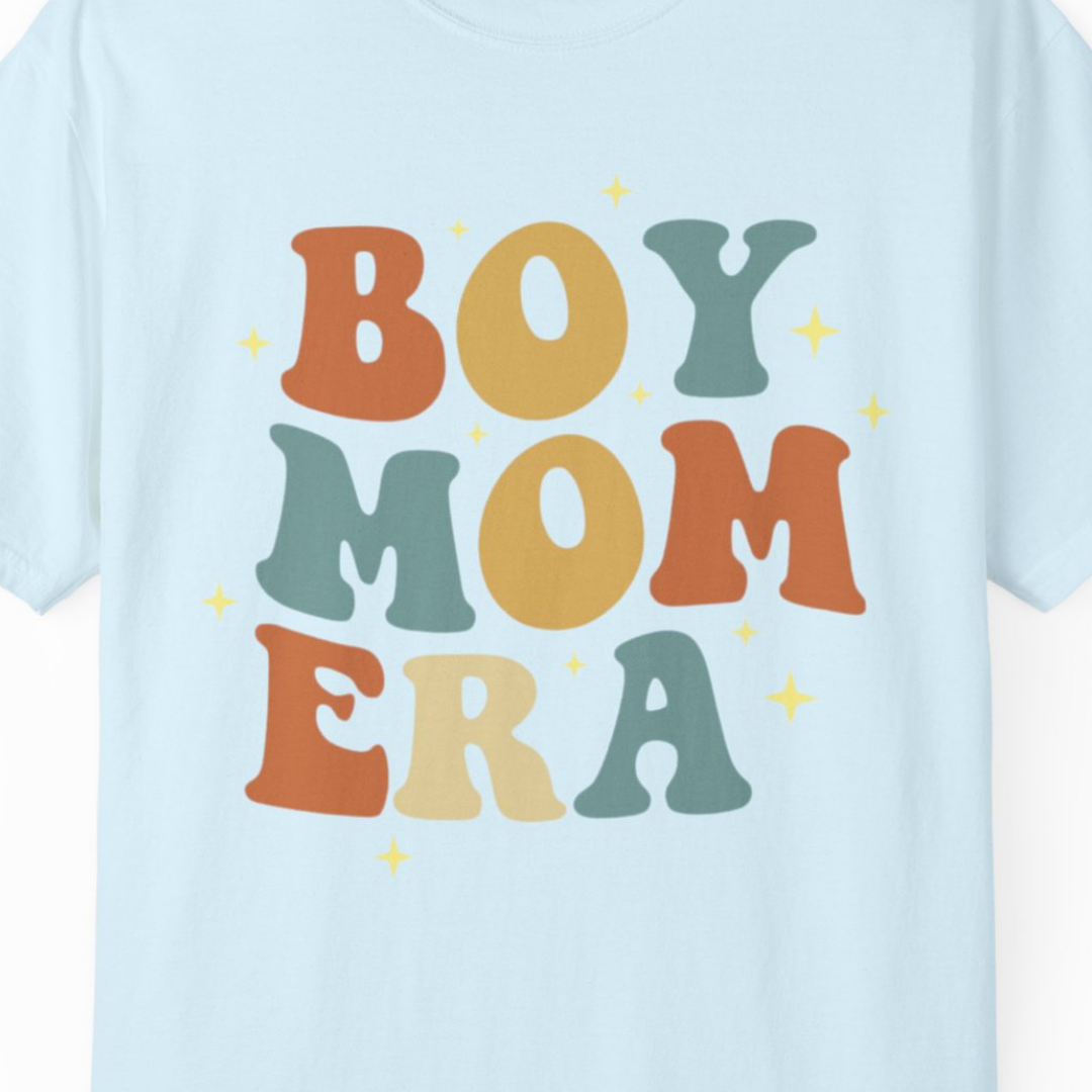Boy Mom Era Comfort Colors T-Shirt