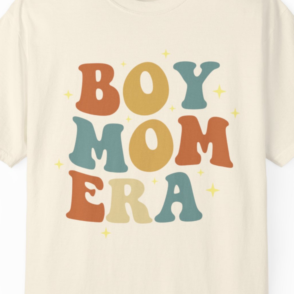 Boy Mom Era Comfort Colors T-Shirt