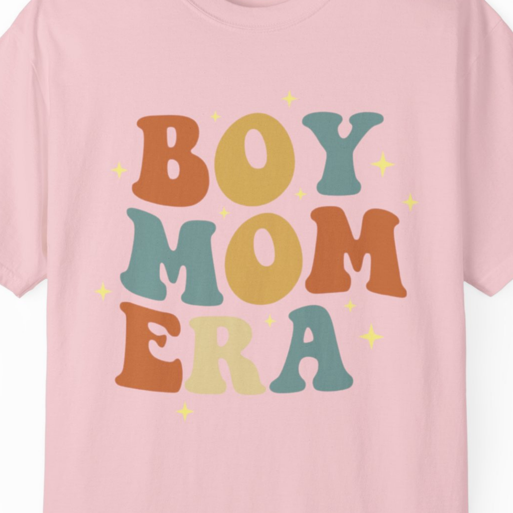 Boy Mom Era Comfort Colors T-Shirt
