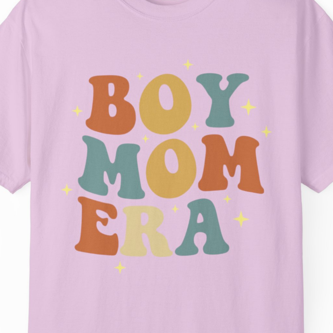 Boy Mom Era Comfort Colors T-Shirt