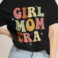 Girl Mom Era Retro Rainbow Comfort Colors TShirt