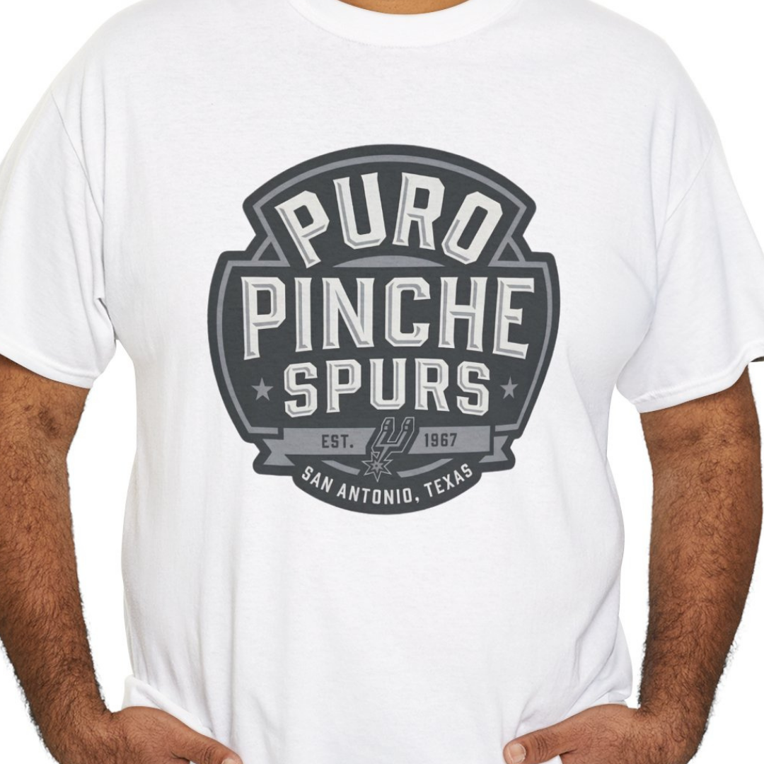 Puro Pinche San Anto Retro Basketball T-shirt
