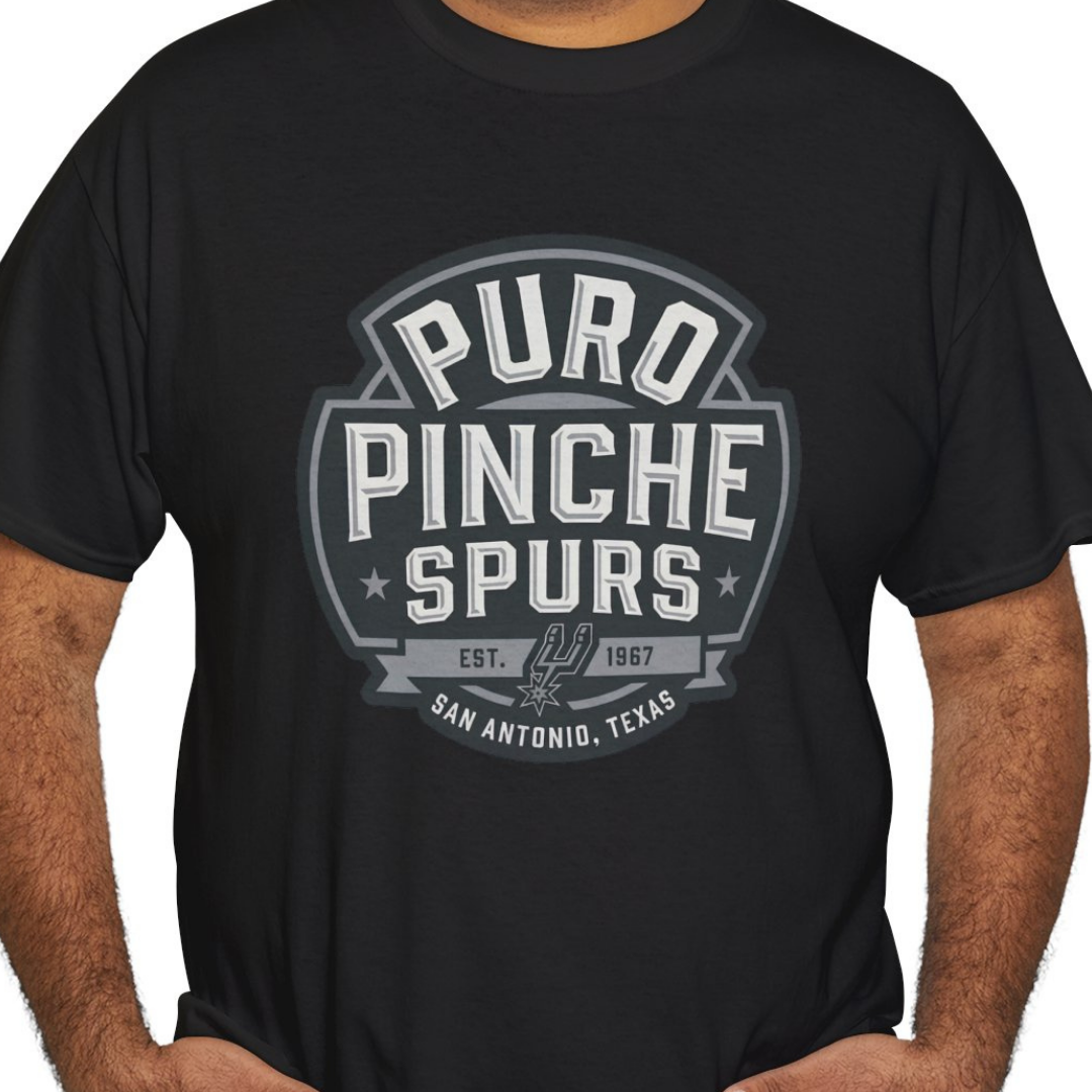 Puro Pinche San Anto Retro Basketball T-shirt