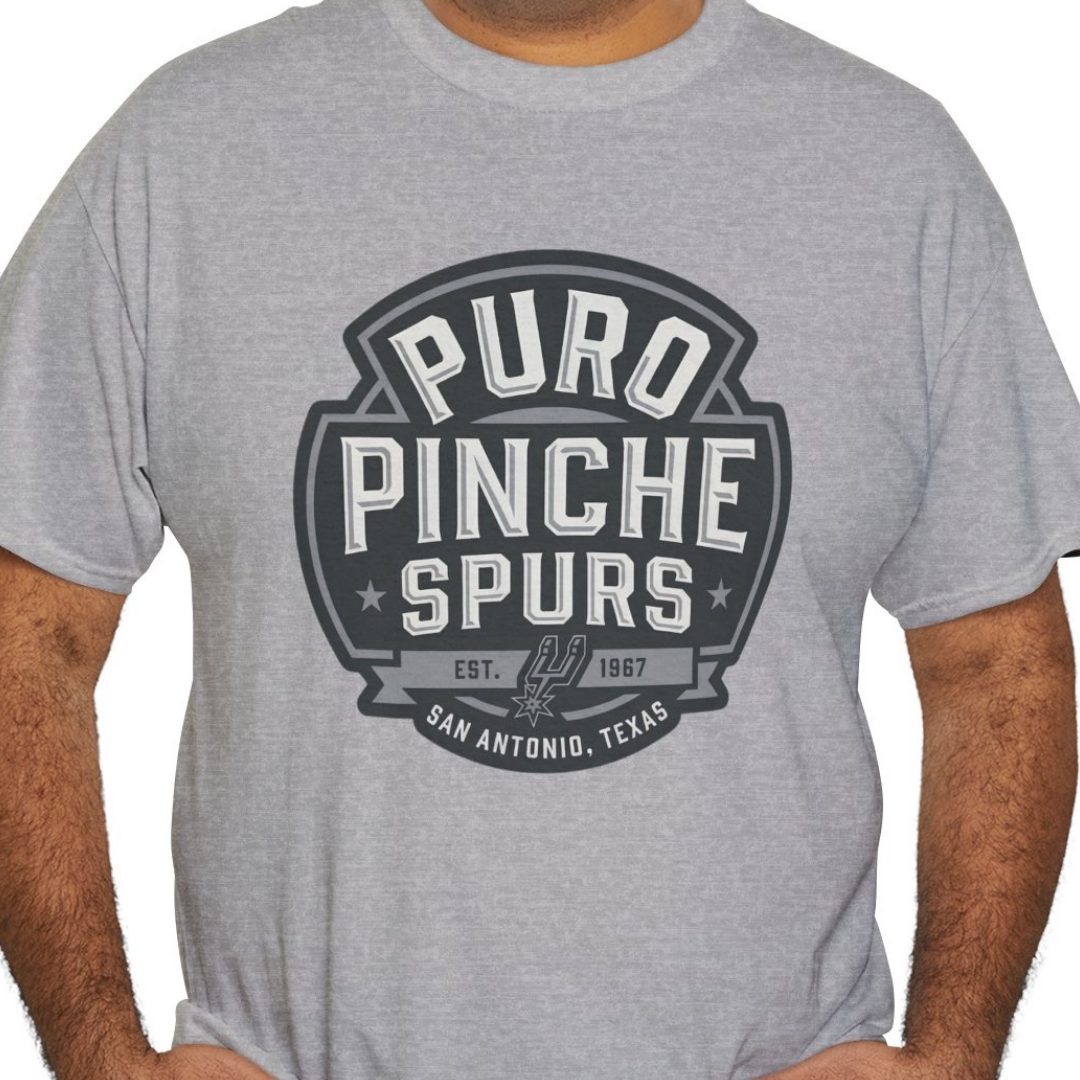 Puro Pinche San Anto Retro Basketball T-shirt
