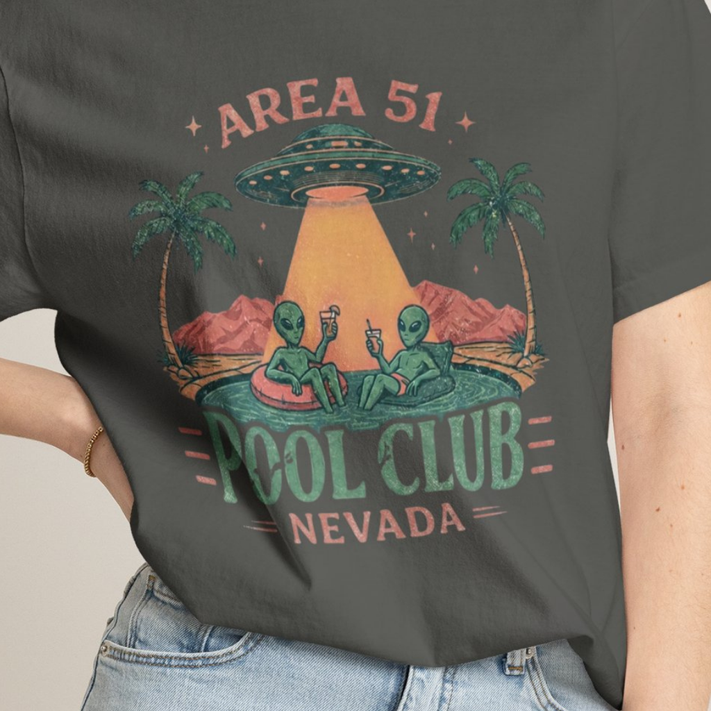 Area 51 Pool Club Comfort Colors TShirt