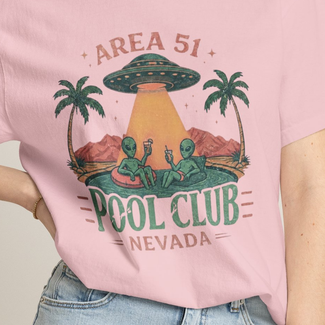 Area 51 Pool Club Comfort Colors TShirt