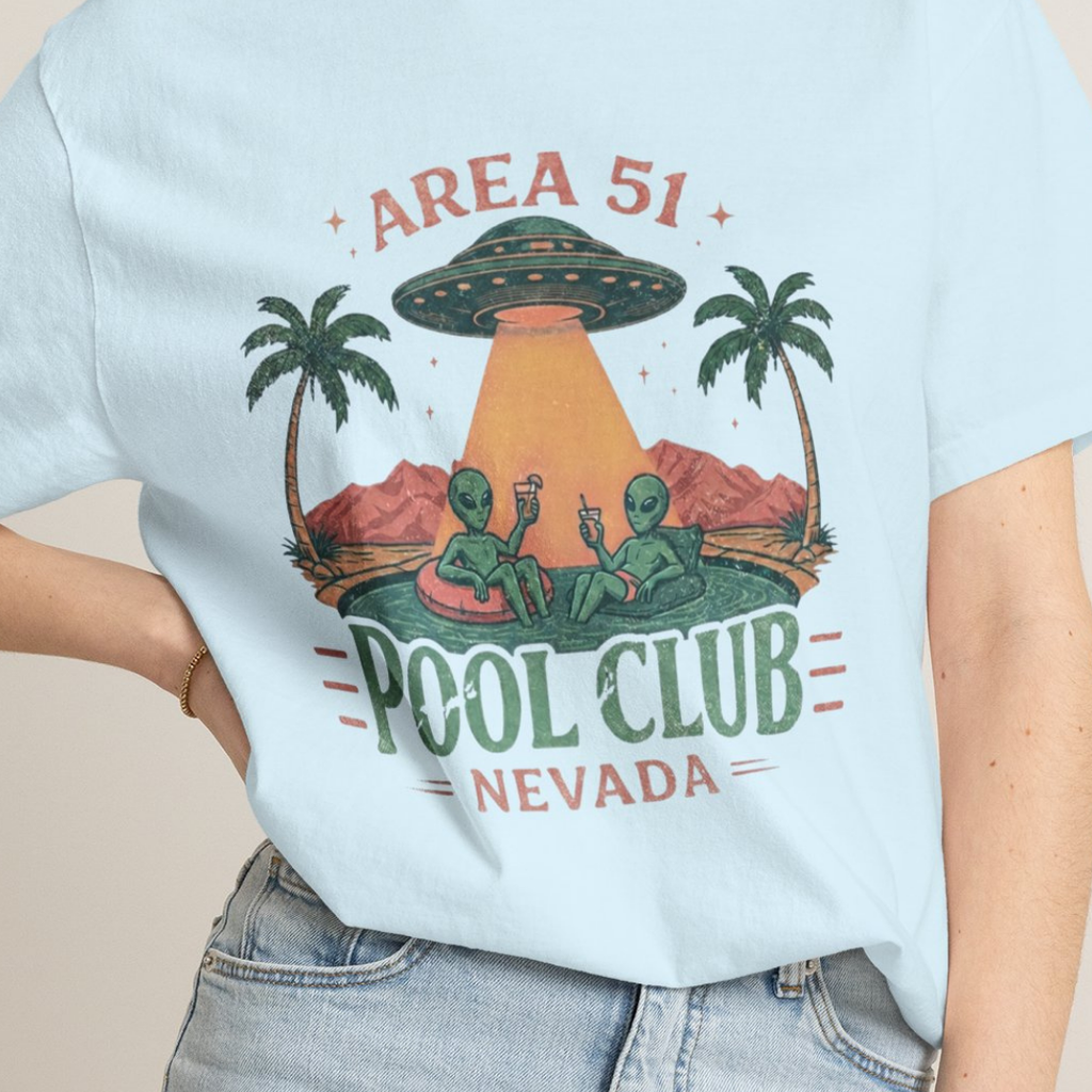 Area 51 Pool Club Comfort Colors TShirt