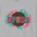 Colorful Leopard San Antonio Basketball TShirt