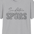 San Antonio Spurs Leopard Print T-Shirt