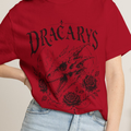 Dragon Skull Comfort Colors Gothic Rose T-Shirt