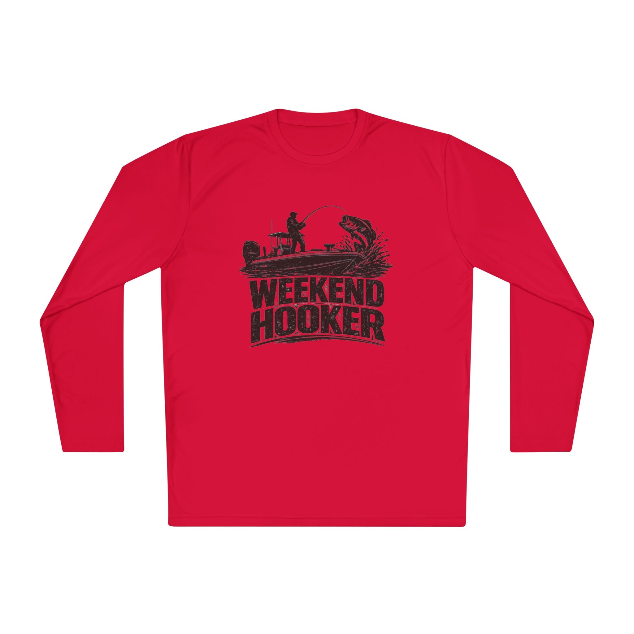 Weekend Hooker Fishing Long Sleeve Tee