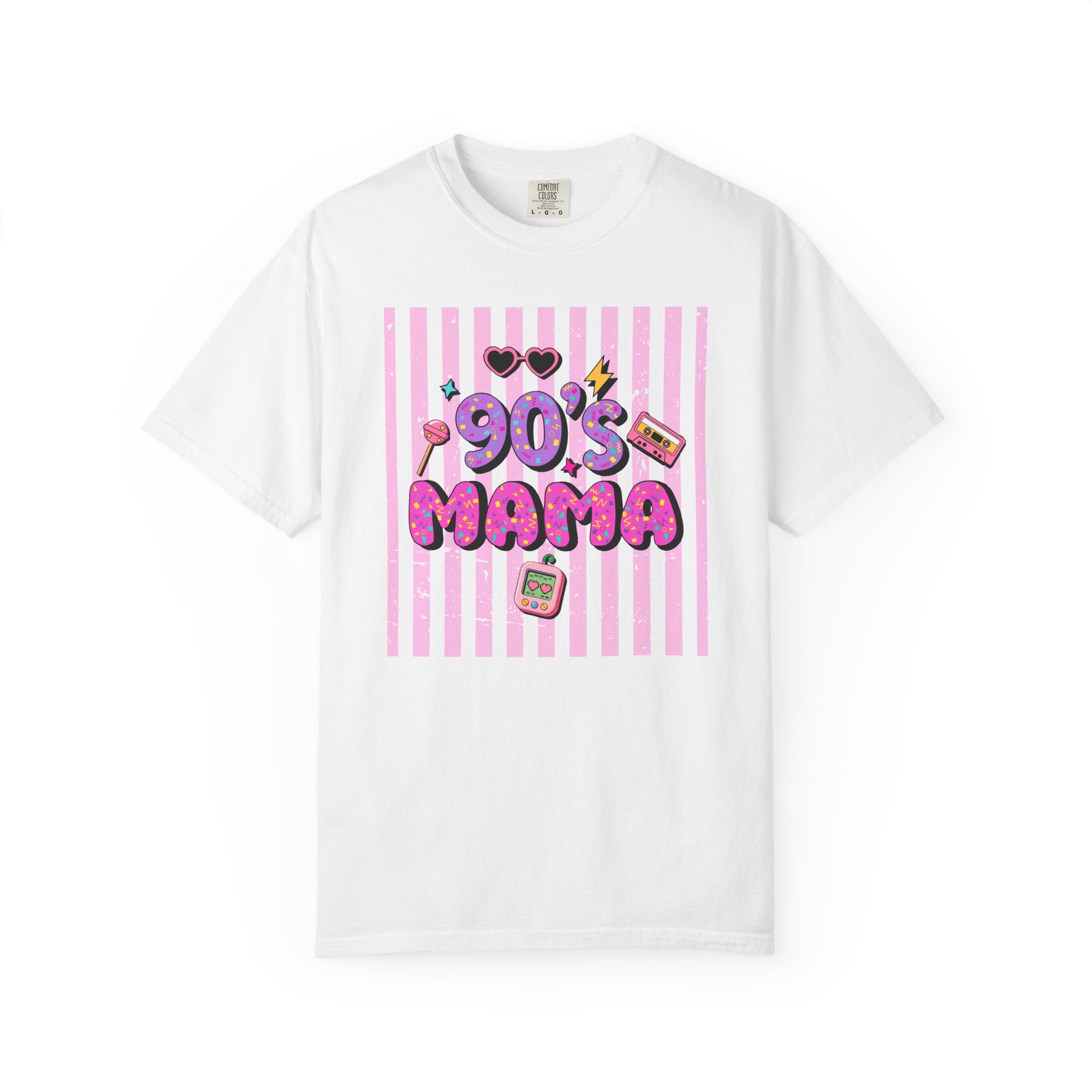 Retro 90's Mama Throwback Comfort Colors T-Shirt