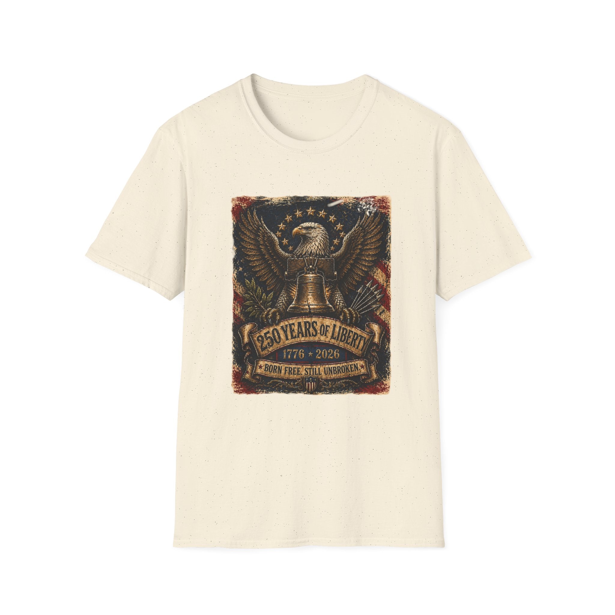 Liberty Eagle  250 Years of Liberty Patriotic T-Shirt