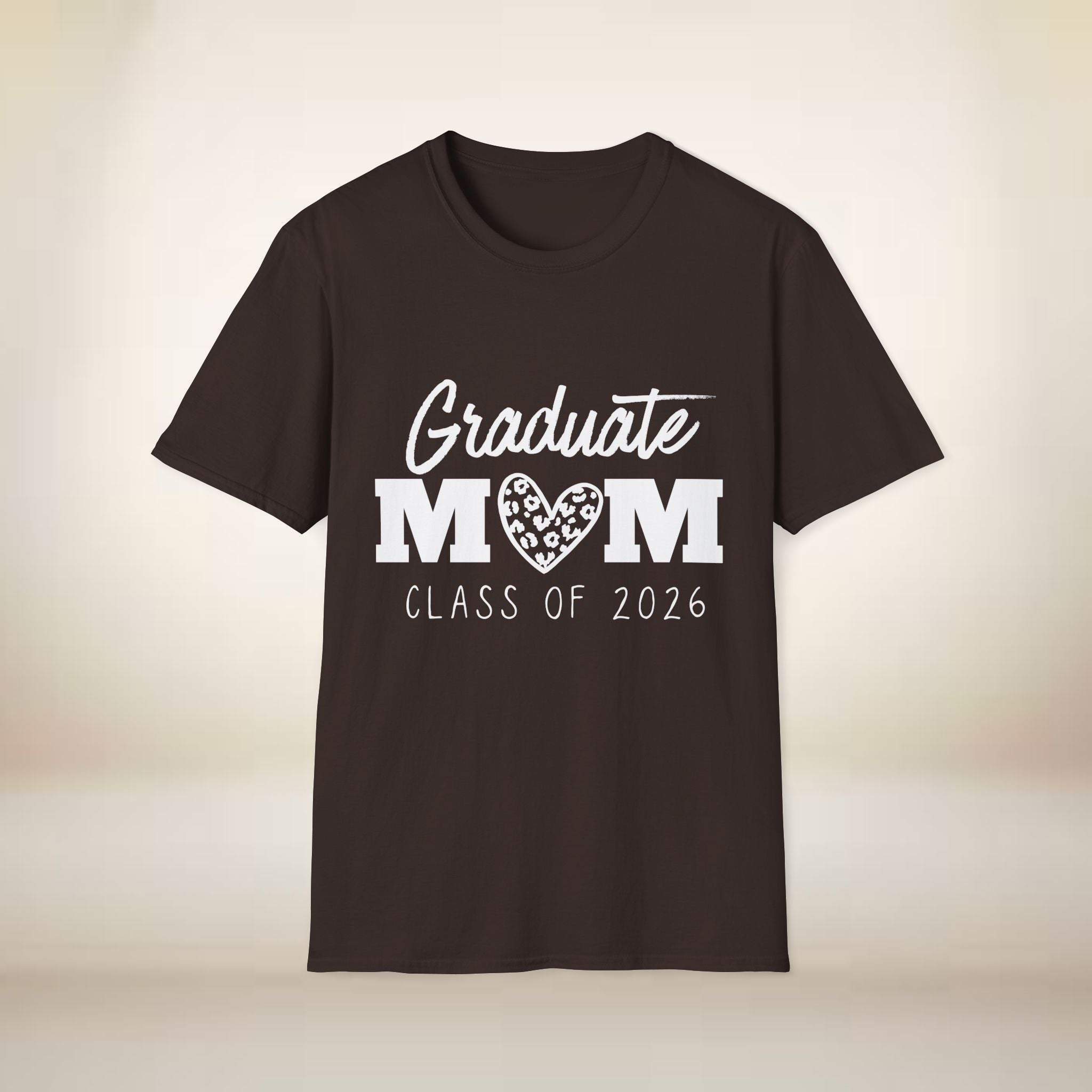 Graduate Mom T-Shirt — Class of 2026 Proud Mom Tee