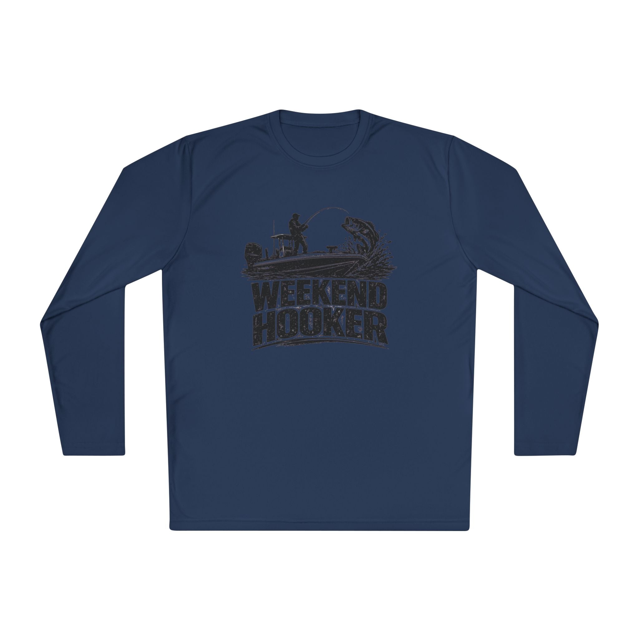 Weekend Hooker Fishing Long Sleeve Tee