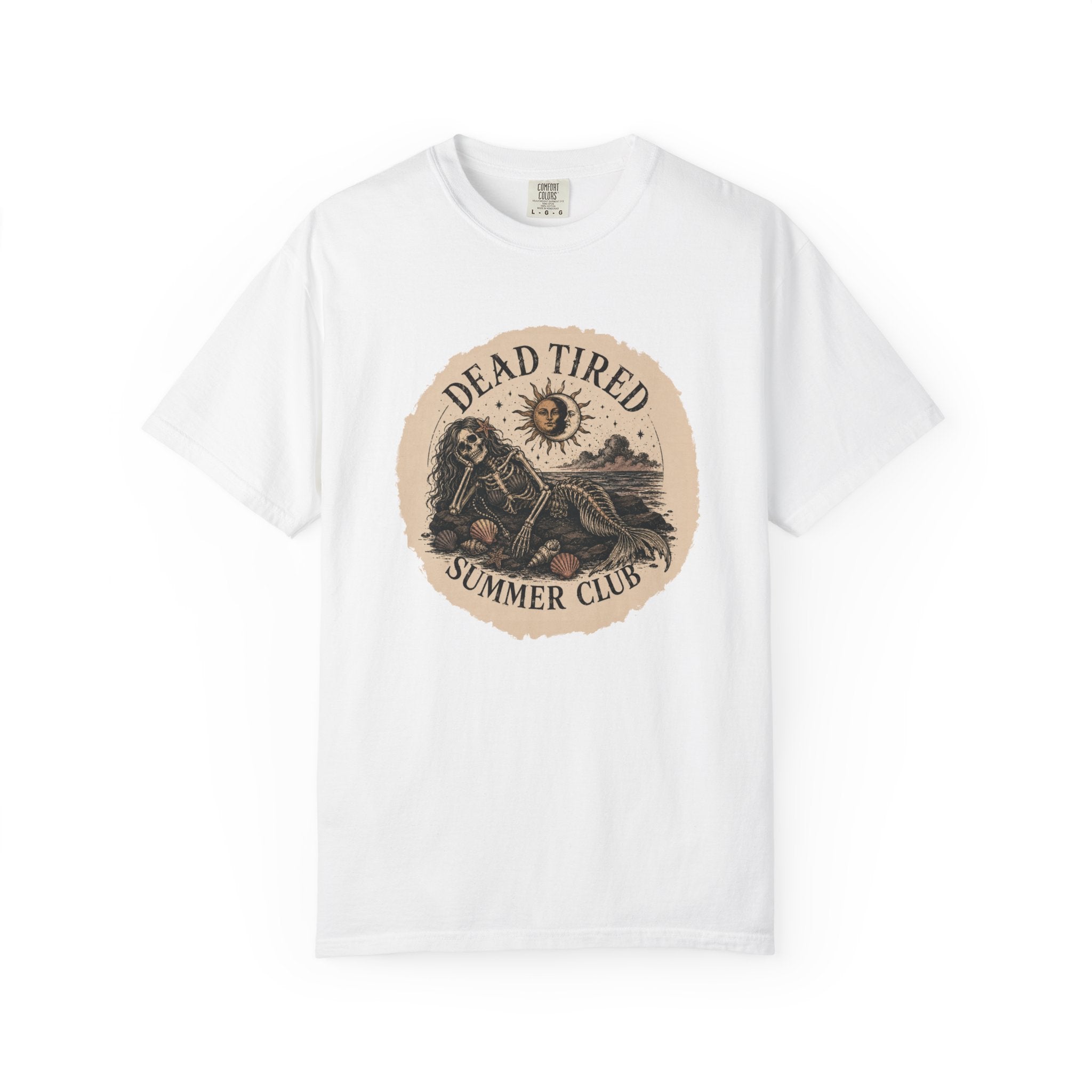 Dead Tired Summer Club Comfort Colors T-Shirt