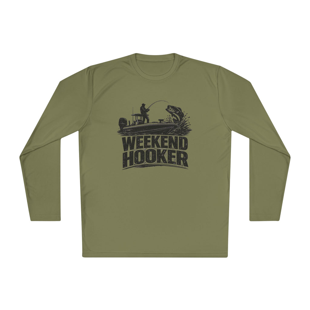 Weekend Hooker Fishing Long Sleeve Tee