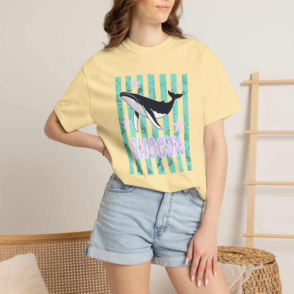 Whale Sheeyit Summer Comfort Colors T-Shirt