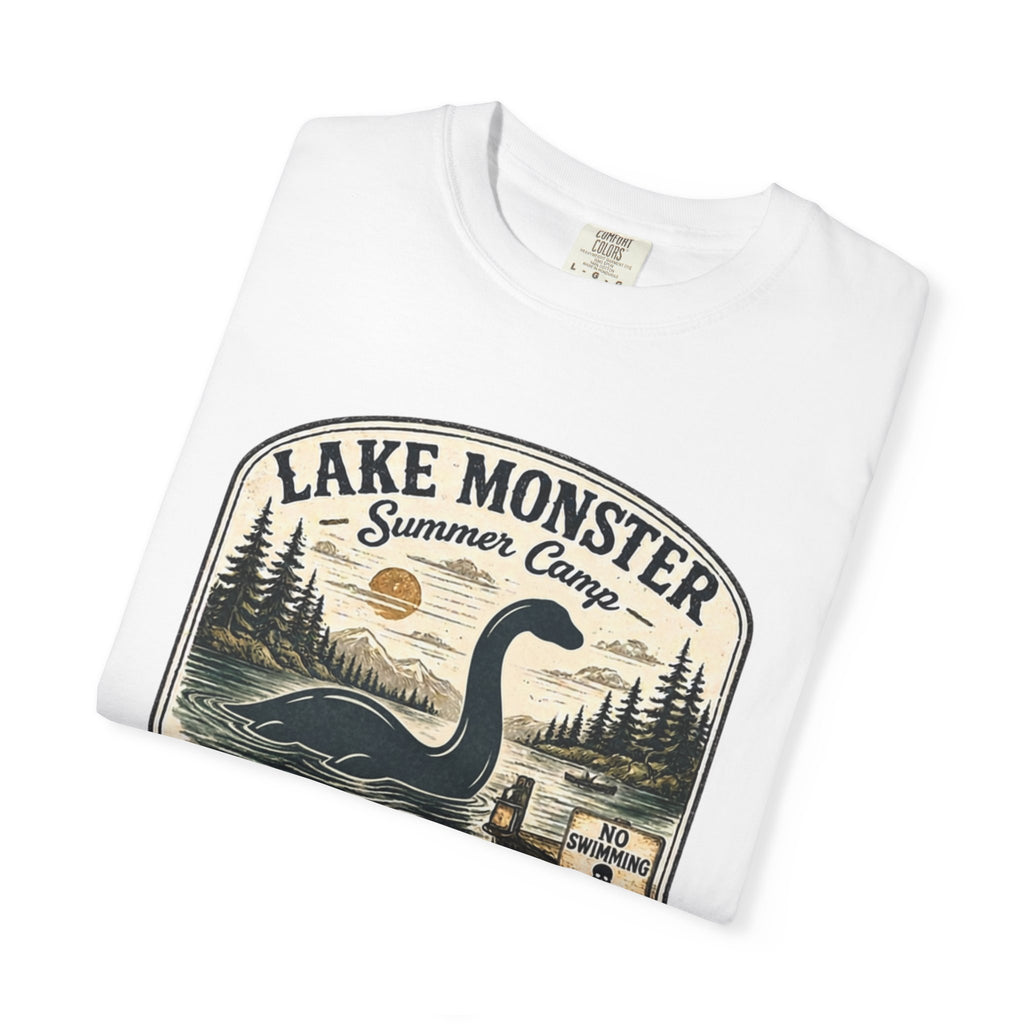 Lake Monster Summer Camp Comfort Colors T-Shirt