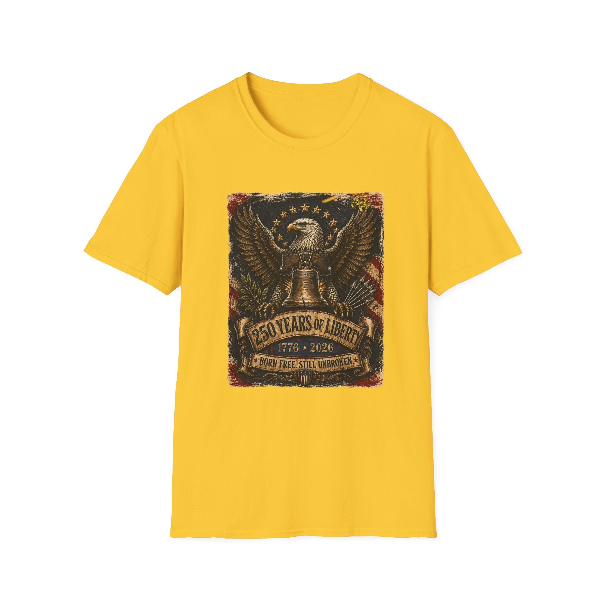 Liberty Eagle  250 Years of Liberty Patriotic T-Shirt