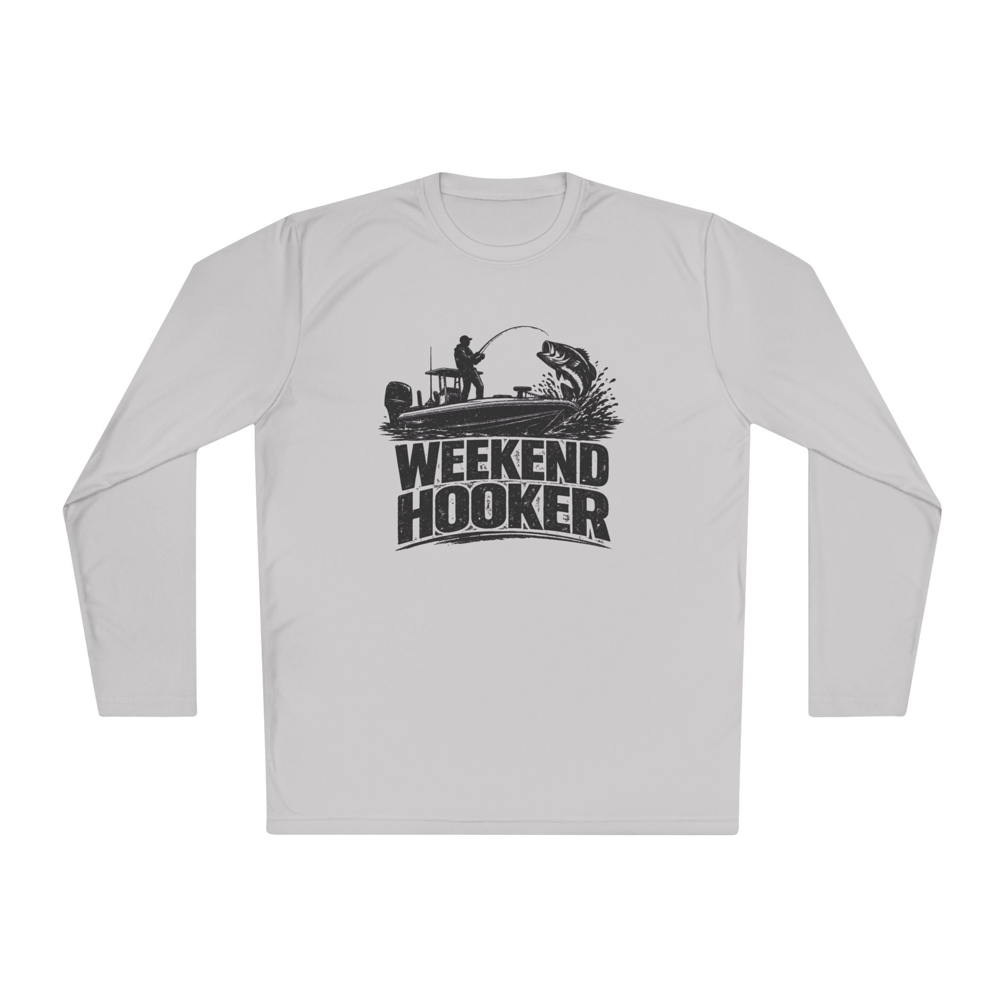 Weekend Hooker Fishing Long Sleeve Tee
