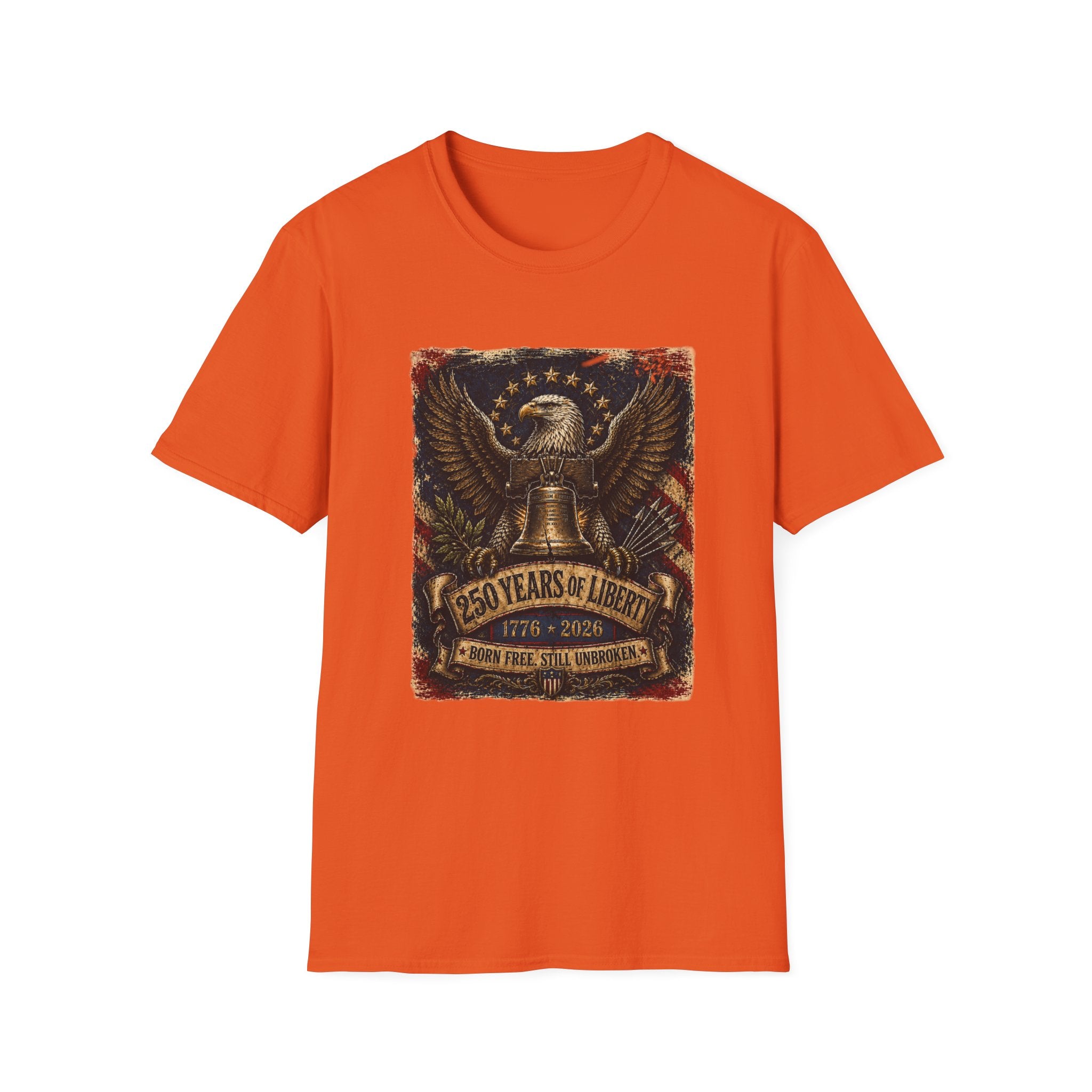 Liberty Eagle  250 Years of Liberty Patriotic T-Shirt