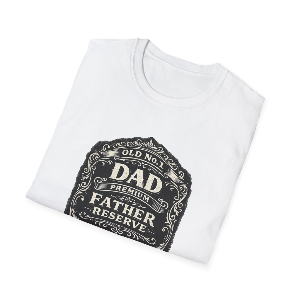 Best Dad Co. Vintage Label T-Shirt-Father's Day Gift
