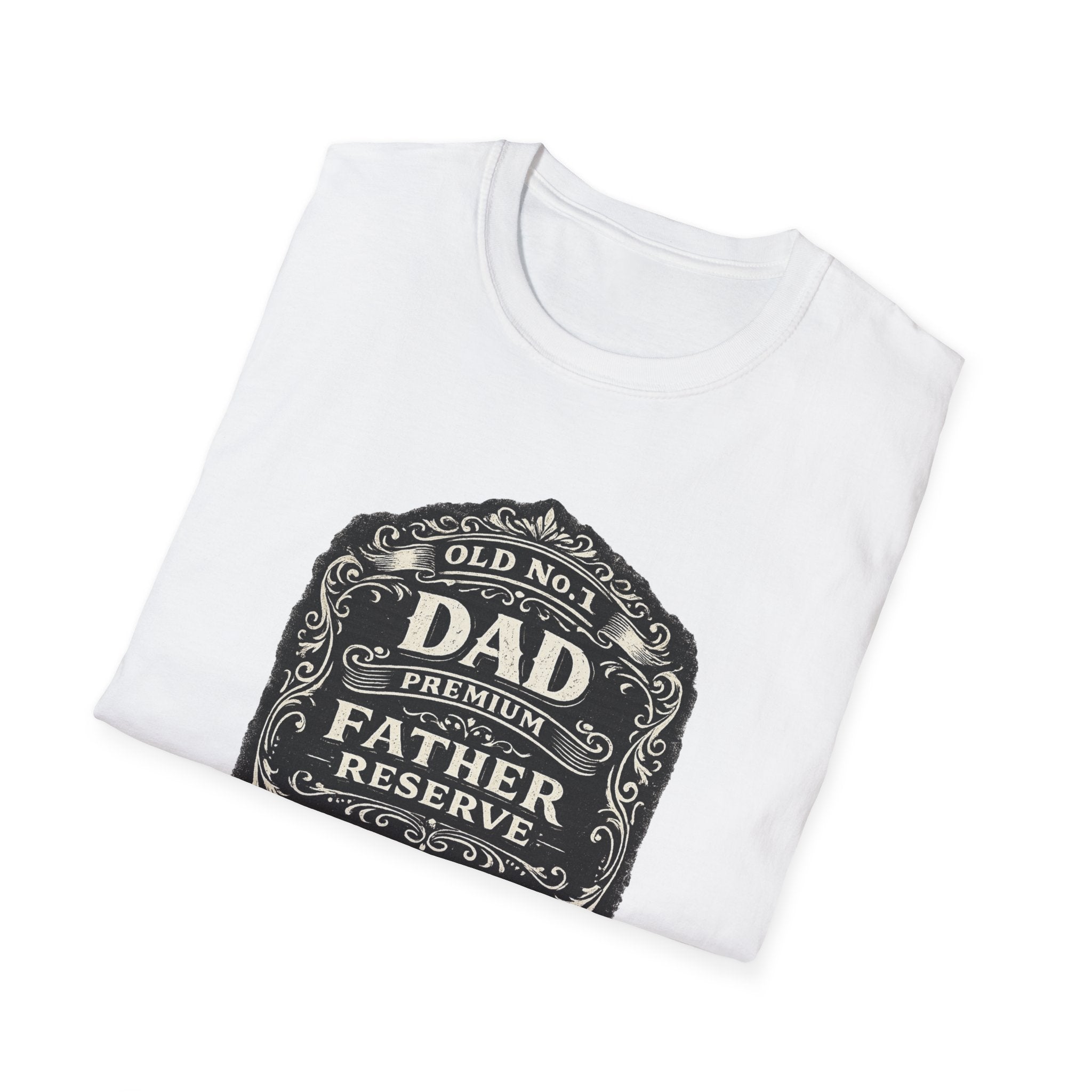 Best Dad Co. Vintage Label T-Shirt-Father's Day Gift