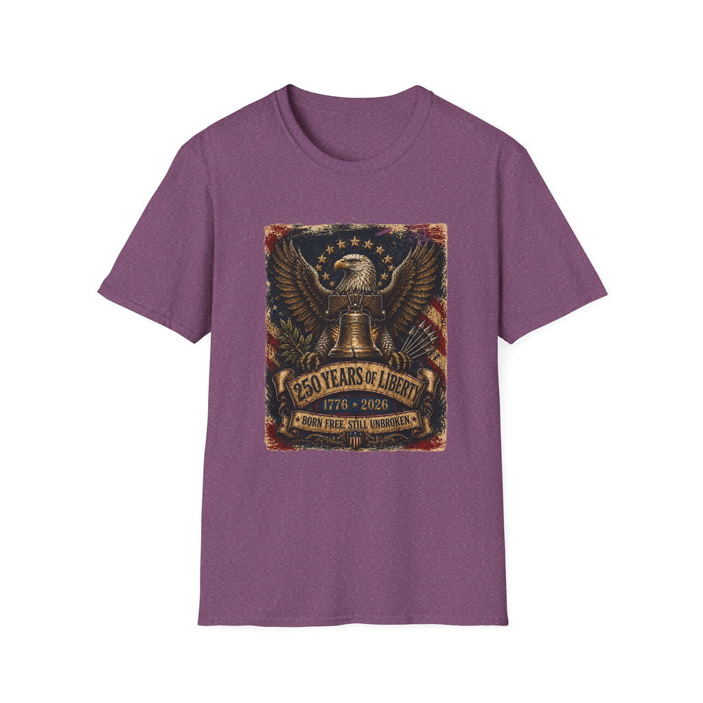 Liberty Eagle  250 Years of Liberty Patriotic T-Shirt