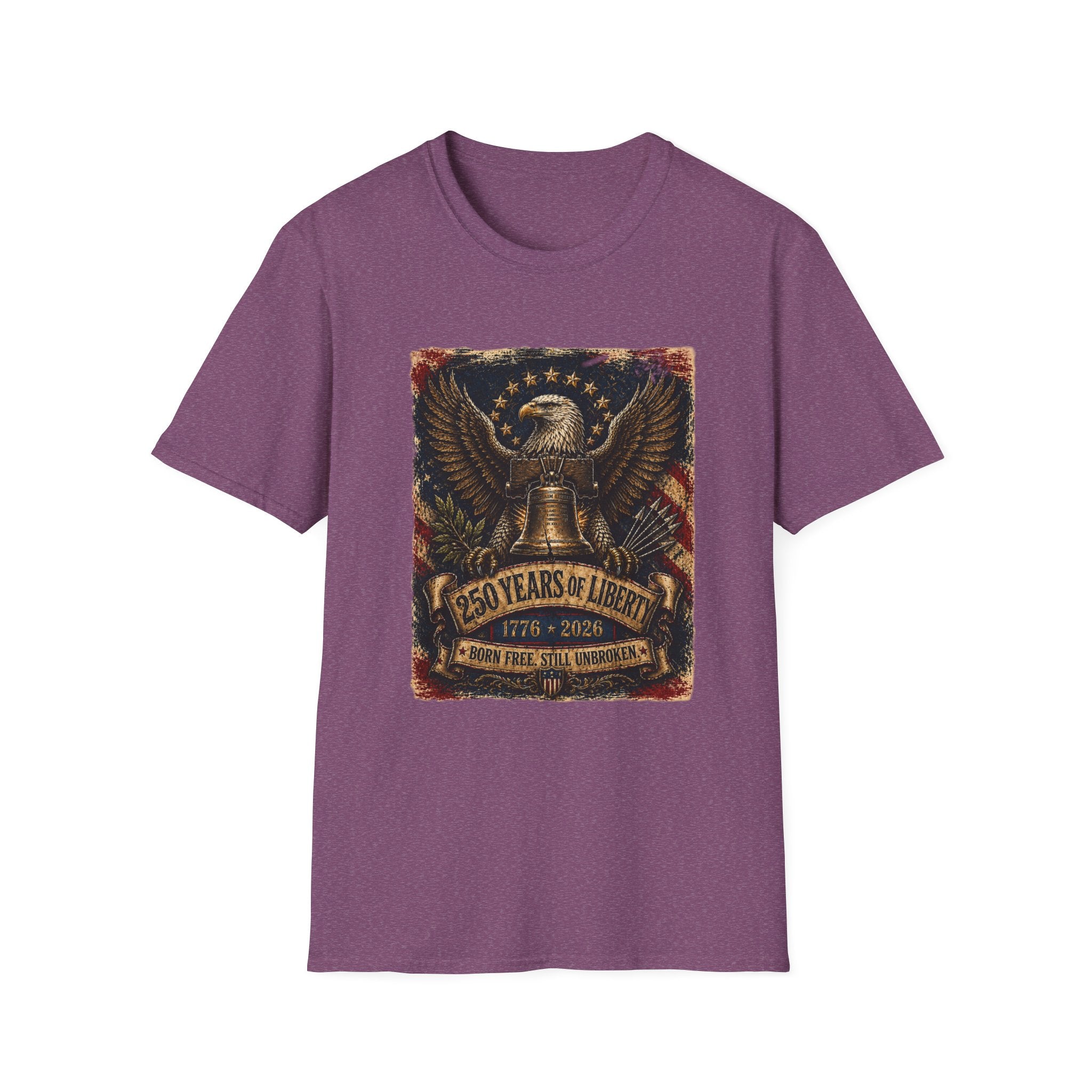 Liberty Eagle  250 Years of Liberty Patriotic T-Shirt