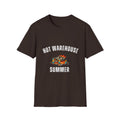 Hot Warehouse Summer T-Shirt- Vintage Flaming Warehouse Graphic Tee