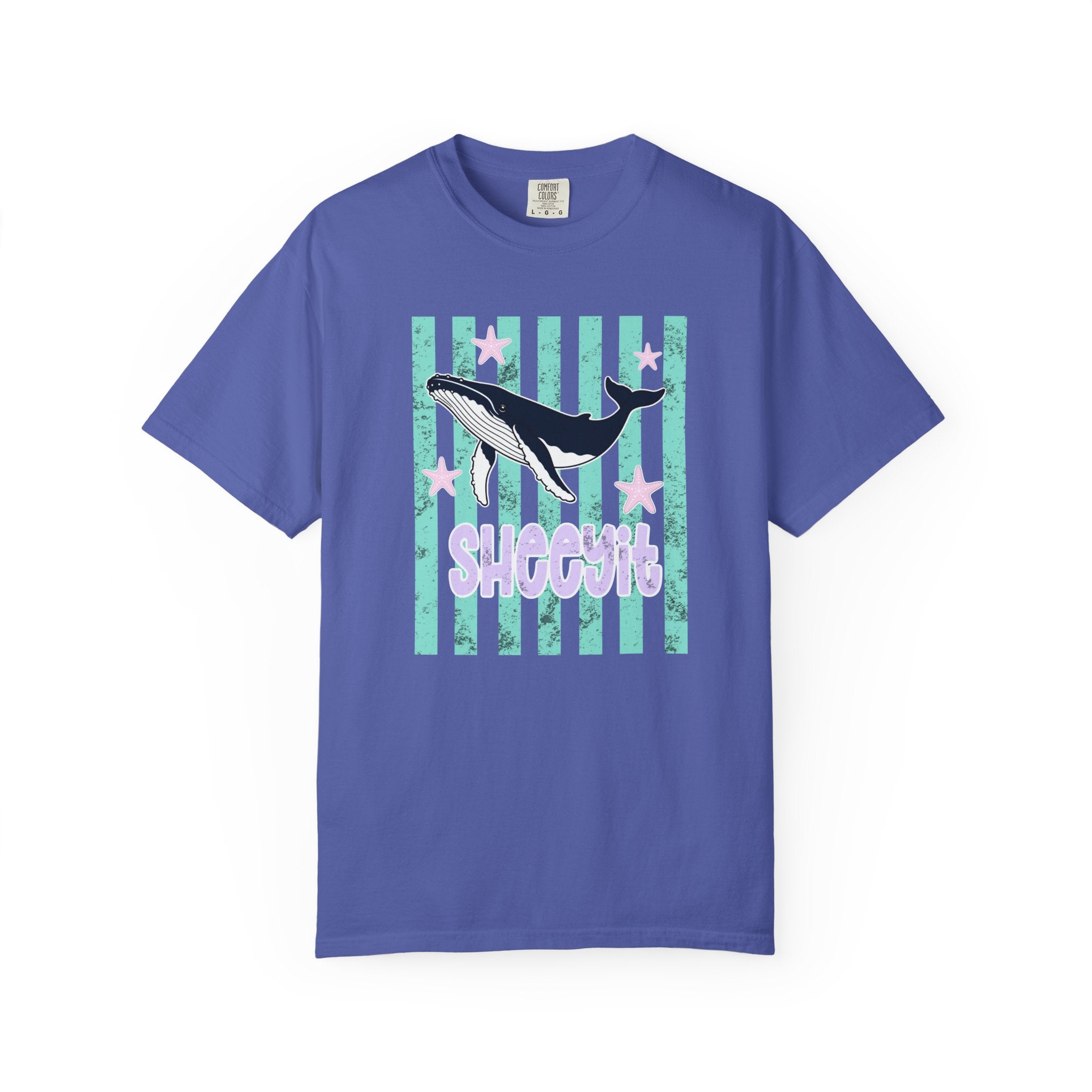 Whale Sheeyit Summer Comfort Colors T-Shirt