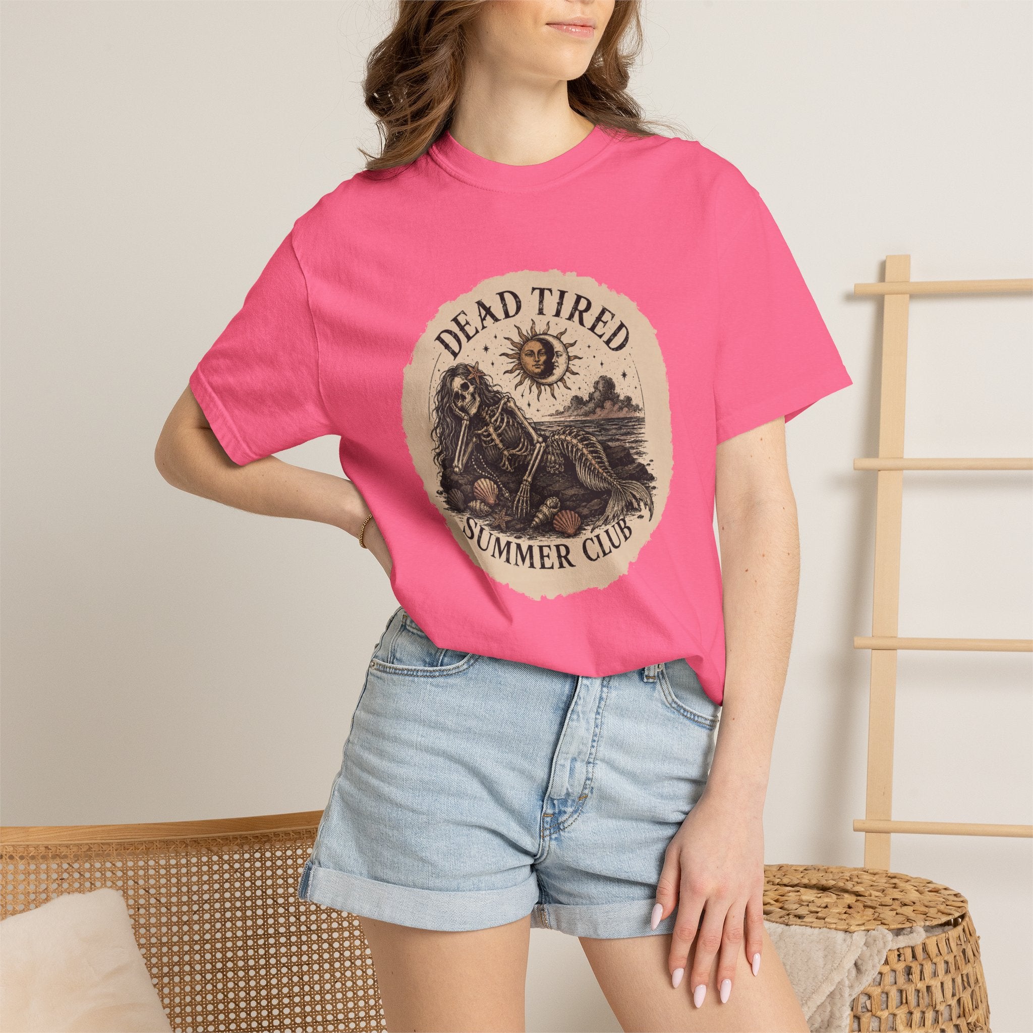 Dead Tired Summer Club Comfort Colors T-Shirt