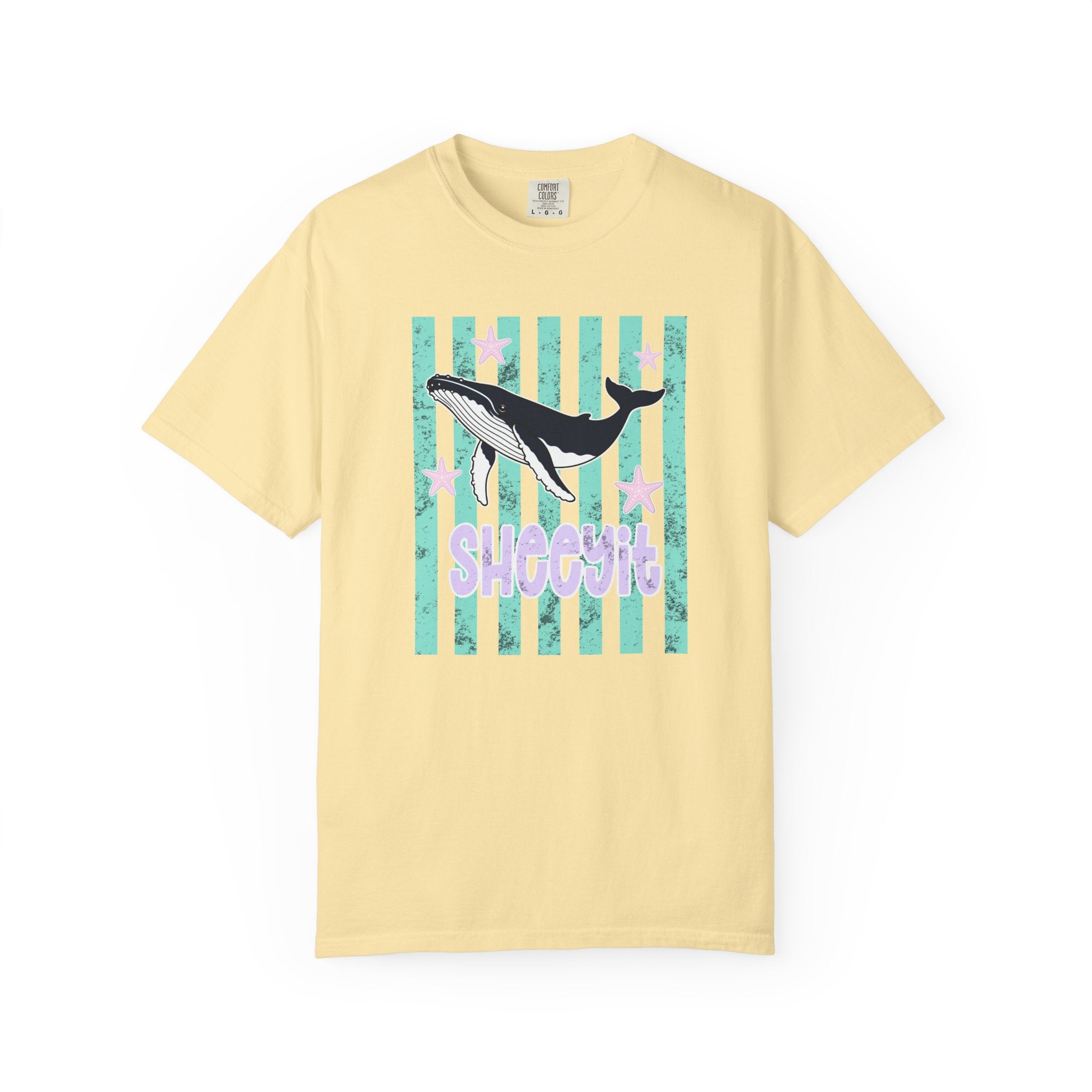 Whale Sheeyit Summer Comfort Colors T-Shirt